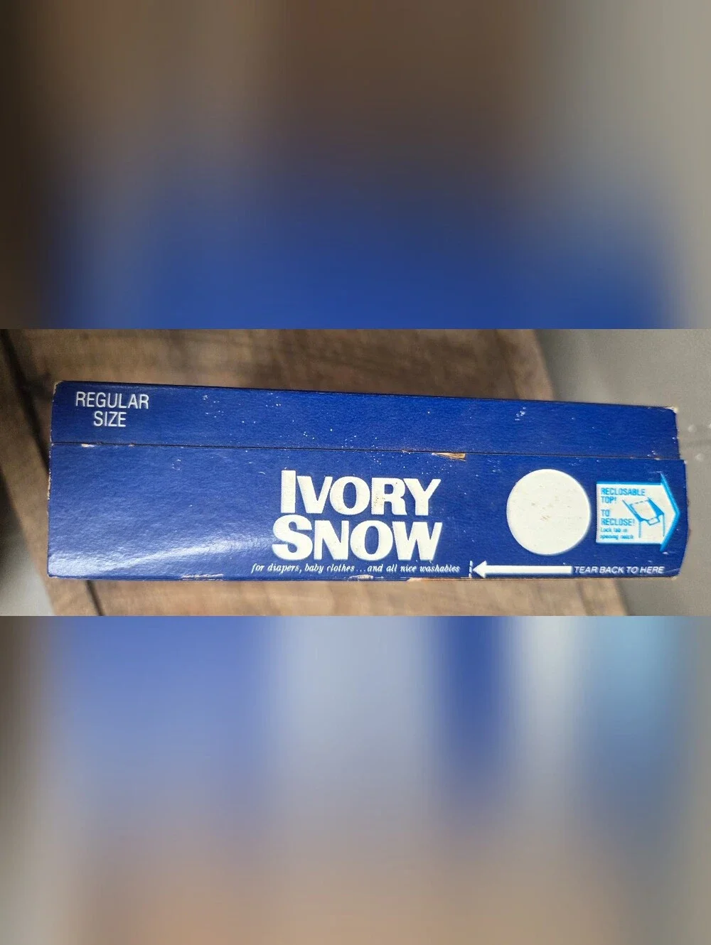 Vintage Rare 1970s IVORY SNOW Box Full Never Used Sealed Advertising Prop Bin TT